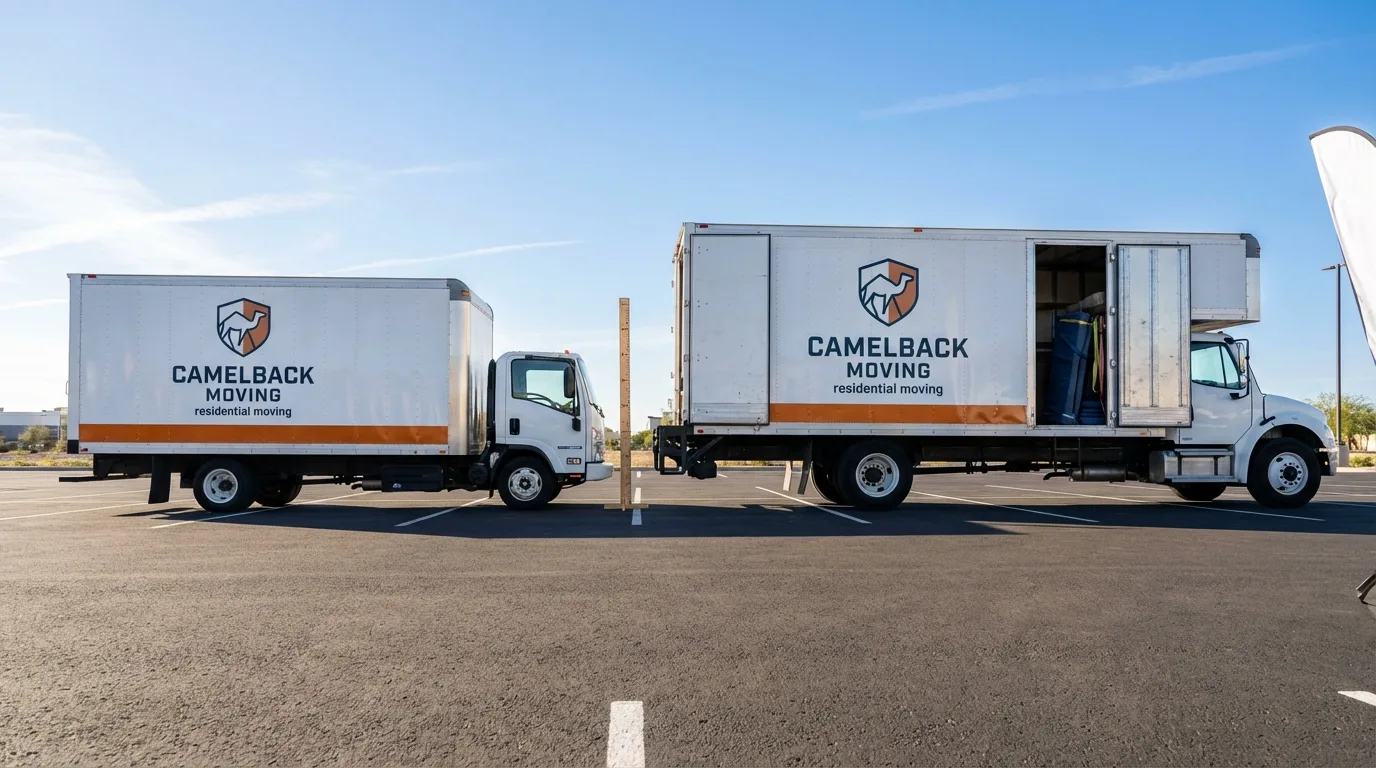 Moving truck size capacity guide in Boiling Springs